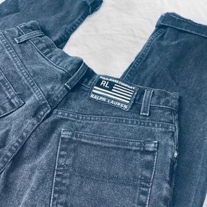 Polo Ralph Lauren black denim jeans